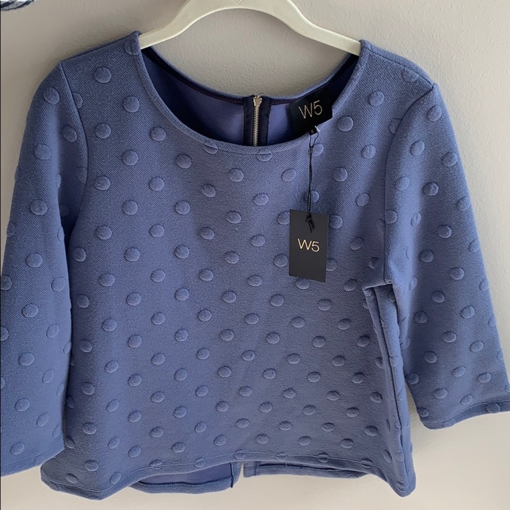 Anthropologie brand W5 dot sweater size S